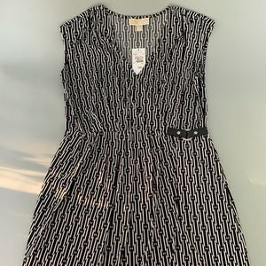 Michael Kors Dress with leather hip embellishment